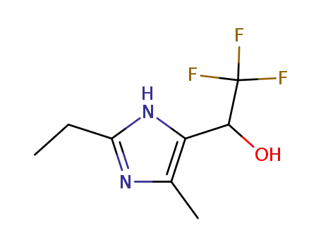 1-(2-Ethyl-5-methyl-3H-imidazol-4-yl)-2,2,2-trifluoro-ethanol