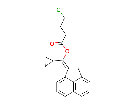 4-Chloro-butyric acid [2H-acenaphthylen-(1E)-ylidene]-cyclopropyl-methyl ester