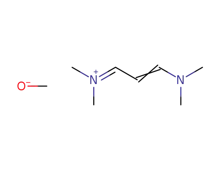 Methanolate((E)-3-dimethylamino-allylidene)-dimethyl-ammonium;
