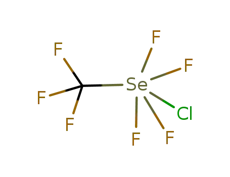 Molecular Structure of 96401-50-2 (Selenium, chlorotetrafluoro(trifluoromethyl)-)