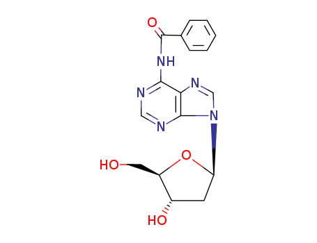 N-Benzoyl-2'-deoxy-adenosine