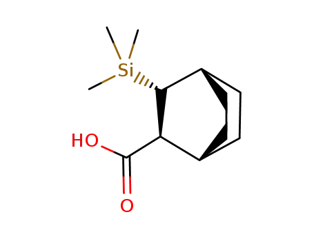 3-(Trimethylsilyl)bicyclo<2.2.2>octan-2-carbonsaeure