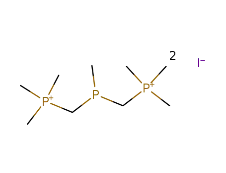 Methyl-bis(trimethylphosphinomethyl)-phosphan-diiodid