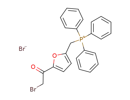 <5-(bromoacetyl)furfuryl>triphenylphosphonium bromide