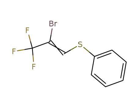 1-Bromo-1-phenylsulfanyl-3,3,3-trifluoroprop-1-ene