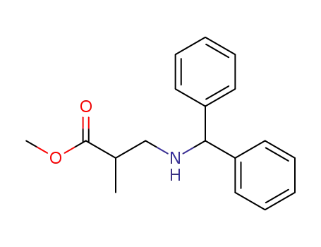 3-(Benzhydryl-amino)-2-methyl-propionic acid methyl ester