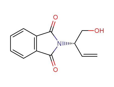 (-)-2-[(1S)-(hydroxymethyl)prop-2-enyl]-1H-isoindole-1,3-(2H)-dione