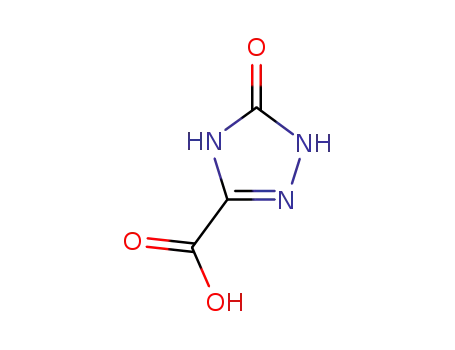 Molecular Structure of 4538-16-3 (5-OXO-4,5-DIHYDRO-1H-[1,2,4]TRIAZOLE-3-CARBOXYLIC ACID)