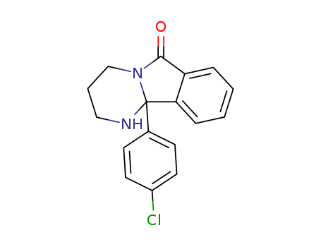 Pyrimido[2,1-a]isoindol-6(2H)-one, 10b-(4-chlorophenyl)-1,3,4,10b-tetrahydro-