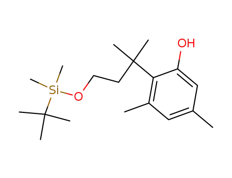 1-O-(tert-butyldimethylsilyl)-3-(2-hydroxy-4,6-dimethylphenyl)-3,3-dimethylpropan-1-ol