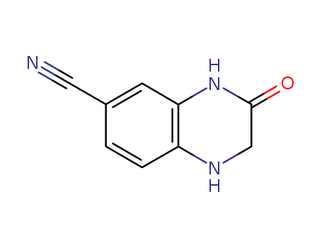 6-Quinoxalinecarbonitrile,1,2,3,4-tetrahydro-3-oxo-(9CI)