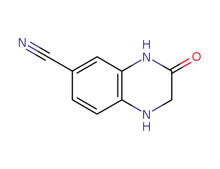 1,2,3,4-tetrahydro-3-oxo-6-quinoxalinecarbonitrile