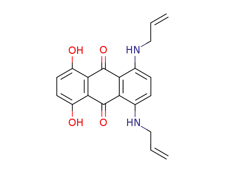 1,4-bis(2,3-propyleneamino)-5,8-dihydroxy-9,10-anthracenedione
