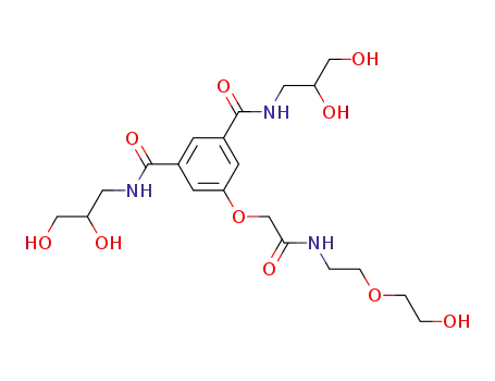 N,N'-bis(2,3-dihydroxypropyl)-5-(2-{[2-(2-hydroxyethoxy)ethyl]amino}-2-oxoethoxy)-1,3-benzenedicarboxamide
