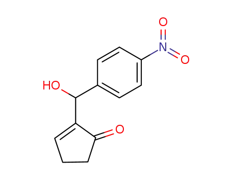 2-[hydroxy(4-nitrophenyl)methyl]-2-cyclopenten-1-one