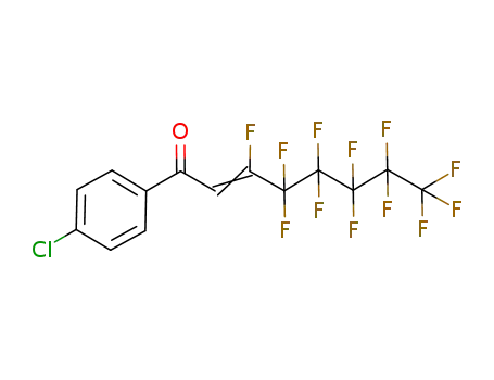 1-(4'-chlorophenyl)-3,4,4,5,5,6,6,7,7,8,8,8-dodecafluorooct-2-en-1-one