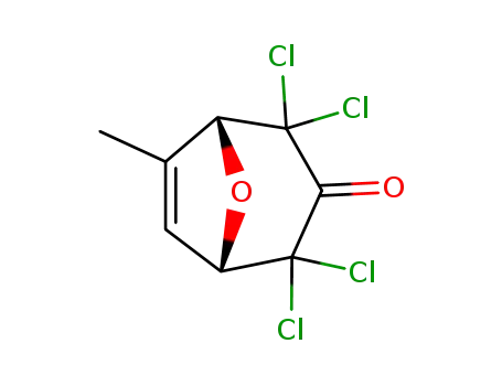 2,2,4,4-tetrachloro-6-methyl-8-oxabicyclo[3.2.1]oct-6-en-3-one
