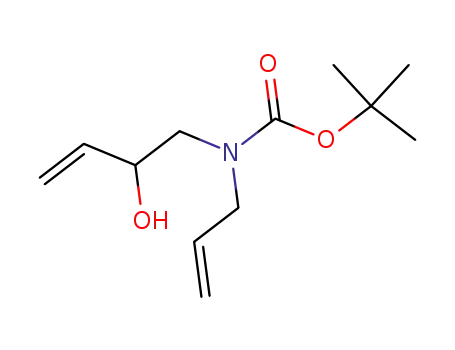 N-allyl-N-(2-hydroxy-but-3-enyl)-carbamic acid tert-butyl ester