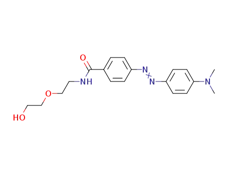 4-(4-dimethylamino-phenylazo)-N-[2-(2-hydroxy-ethoxy)-ethyl]-benzamide