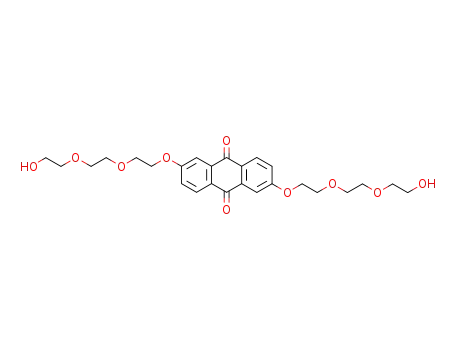 2,6-bis{2-[2-(2-hydroxyethoxy)ethoxy]ethoxy}anthraquinone