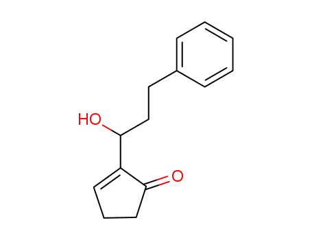 2-(1-hydroxy-3-phenylpropyl)-2-cyclopenten-1-one