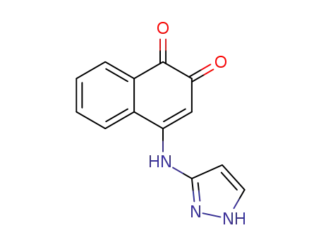 N-(3-pyrazolyl)-1,4-naphthoquinone
