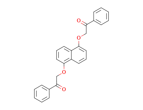 1,5-bis(1-phenyl-ethan-1-one-2-yloxy)-naphthalene