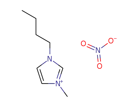 Molecular Structure of 179075-88-8 (1-Butyl-3-methylimidazolium nitrate)