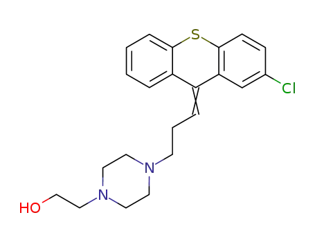 Molecular Structure of 982-24-1 (clopenthixol)