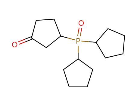 3-(dicyclopentylphosphinoyl)cyclopentanone