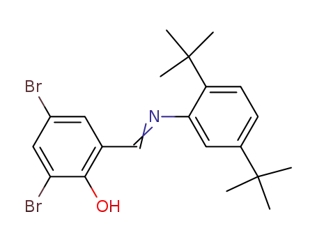2,4-dibromo-6-[(2,5-di-tert-butyl-phenylimino)-methyl]-phenol