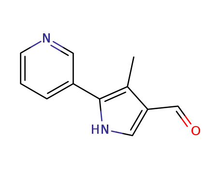 4-methyl-5-pyridin-3-yl-1H-pyrrole-3-carbaldehyde
