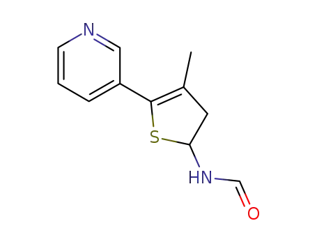 N-(4-methyl-5-pyridin-3-yl-2,3-dihydro-thiophen-2-yl)-formamide