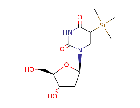 5-Trimethylsilyl-2'-deoxy-β-uridine