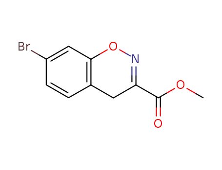Molecular Structure of 538342-18-6 (4H-1,2-Benzoxazine-3-carboxylic acid, 7-bromo-, methyl ester)