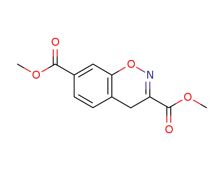 Molecular Structure of 538342-22-2 (4H-1,2-Benzoxazine-3,7-dicarboxylic acid, dimethyl ester)