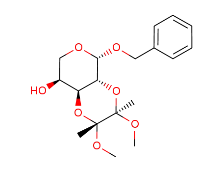 benzyl 2,3-O-[(2R,3R)-2,3-dimethoxybutane-2,3-dioxy]-β-L-arabinopyranoside