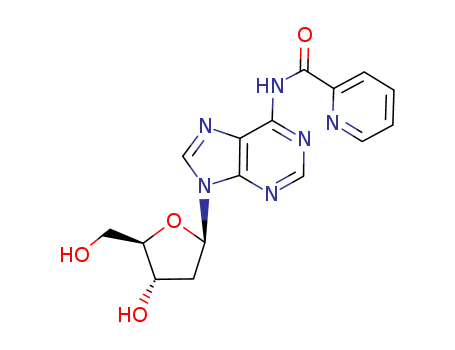 ADENOSINE, 2'-DEOXY-N-(2-PYRIDINYLCARBONYL)-