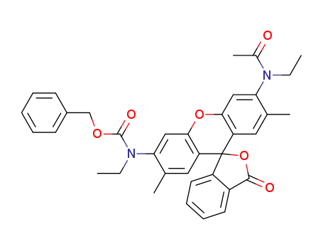 N-acetyl-N'-benzyloxycarbonyl-rhodamine