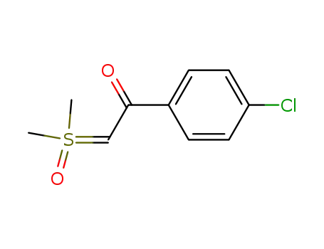 Molecular Structure of 676486-15-0 (Sulfoxonium, dimethyl-, 2-(4-chlorophenyl)-2-oxoethylide)
