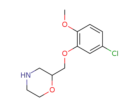 (+/-)-2-[(5-chloro-2-methoxyphenoxy)methyl]morpholine