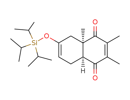 (4aR,8aS)-4a,5,8,8a-tetrahydro-6-(triisopropylsilyl)oxy-2,3,4a-trimethylnaphthalene-1,4-dione