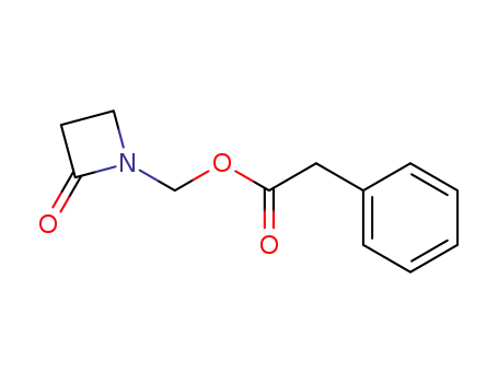 (2-oxoazetidin-1-yl)methyl phenylacetate