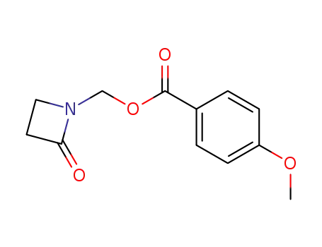 (2-oxoazetidin-1-yl)methyl 4-methoxybenzoate