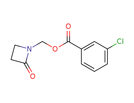 (2-oxoazetidin-1-yl)methyl 3-chlorobenzoate