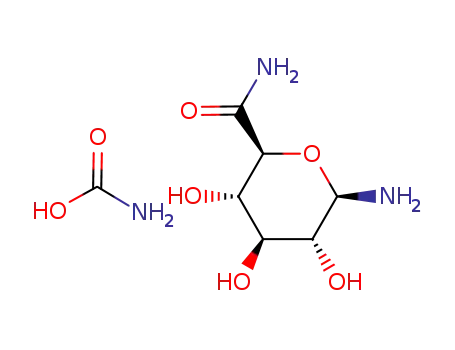 (β-D-glucopyranosylammonium)uronamide carbamate