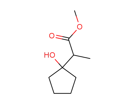 2-(1-hydroxy-cyclopentyl)-propionic acid methyl ester