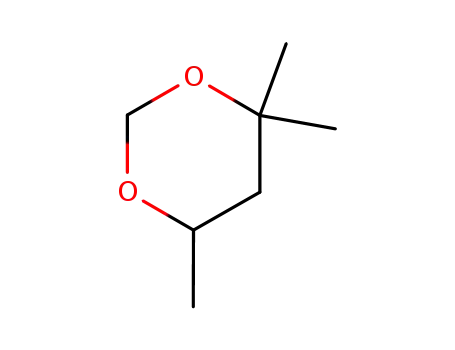 Molecular Structure of 1123-07-5 (4,4,6-trimethyl-1,3-dioxane)