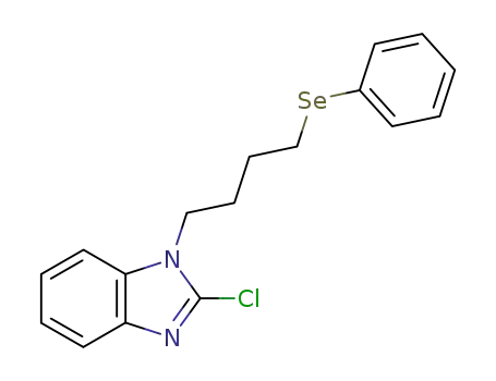 2-chloro-1-[(4-phenylselanyl)butyl]-1H-benzo[d]imidazole