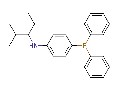 (para-diphenylphosphanyl-phenyl)-(1-isopropyl-2-methyl-propyl)-amine